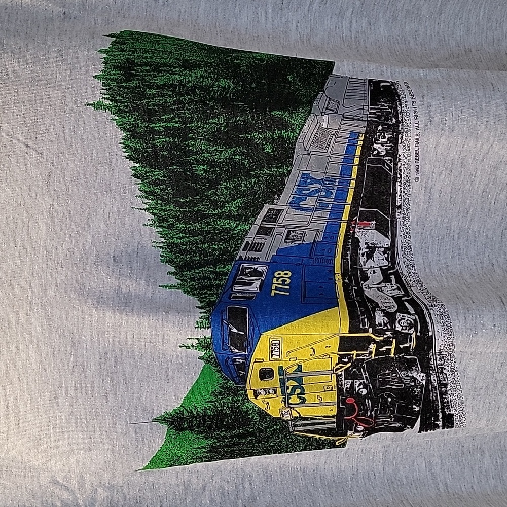 CSX train tee